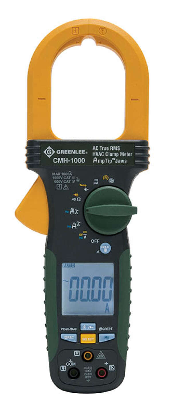 Greenlee CMH-600/CMH-1000 - токовые клещи с функциями тестирования двигателей