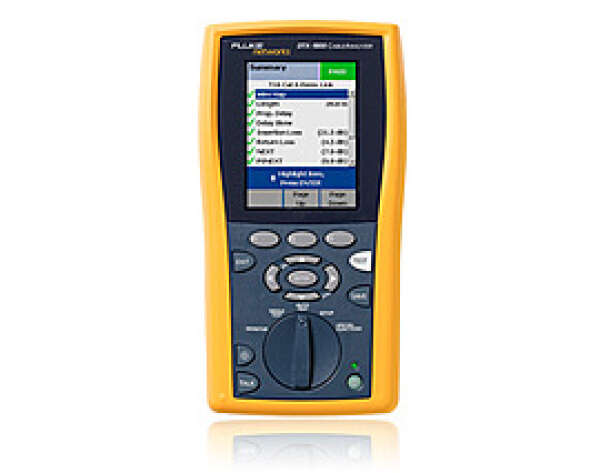 Fluke Networks DTX 1800 и DTX-1200 - кабельный тестер для сертификации СКС