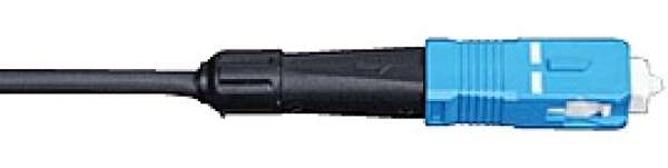 LC (Simplex) APC коннектор (кабель 2х3 mm)