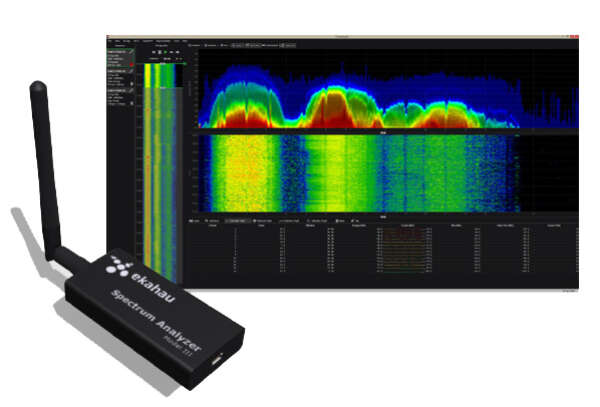 Ekahau DBx Spectrum Analyzer Pro 5.0 - Анализатор спектра 2.4 и 5 GHz (USB). Включает: лицензию на ПО и Анализатор спектра DBx (USB)