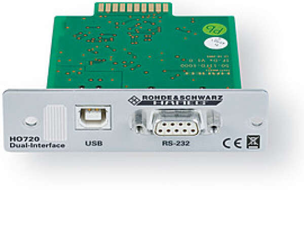 Rohde&Schwarz HO720 - опция сдвоенного RSR-232/USB интерфейса для HM1008-2, HM1500-2, HM1508-2, HM2005-2, HM2008, HM5530