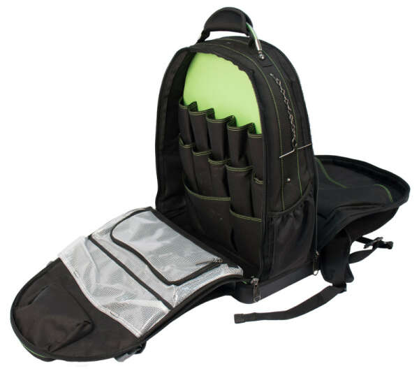 Greenlee 0158-26 - профессиональный рюкзак для инструментов (30 карманов)