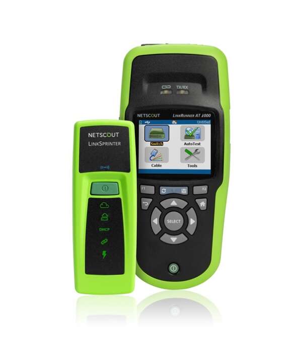 Промокомплект из двух тестеров NETSCOUT: Linkrunner AT 1000 и LinkSprinter 300