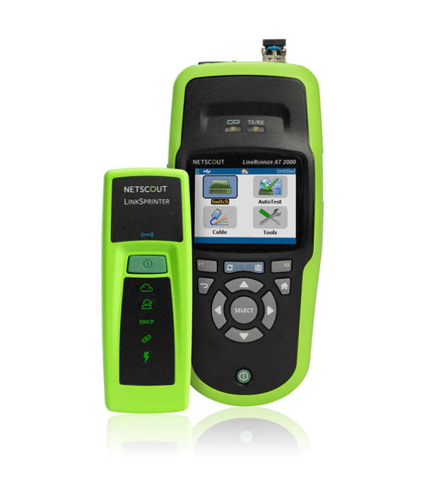 Промокомплект из двух тестеров NETSCOUT: Linkrunner AT 2000 KIT и LinkSprinter 300