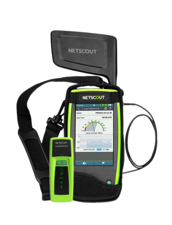 Промокомплект из двух тестеров NETSCOUT: Aircheck G2 KIT и LinkSprinter 300