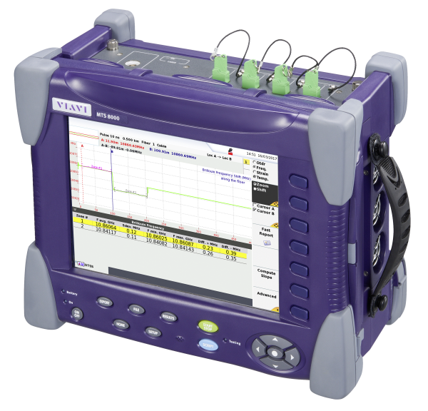 VIAVI MTS-8000 DTSS - бриллюэновский рефлектометр на базе MTS-8000v2