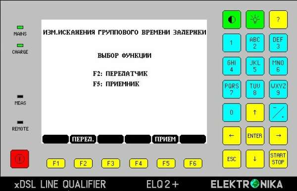 Elektronika SW 370-570 - опция измерения искажений ГВП для ELQ 2+