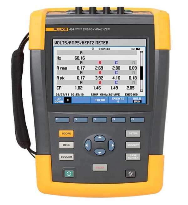 Fluke 434-II/RU - анализатор качества электроэнергии