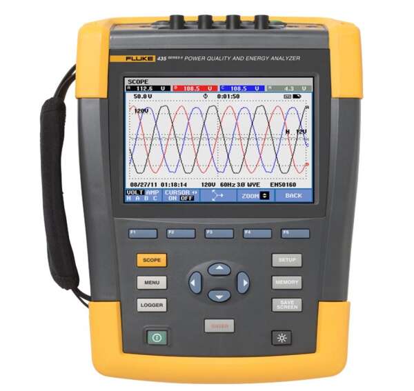 Fluke 435-II/RU - анализатор качества электроэнергии