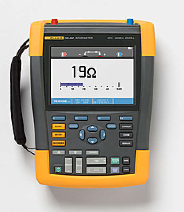 Fluke ScopeMeter 190-202/S - осциллограф цифровой, 200 МГц, 2 канала, с комплектом SCC 290