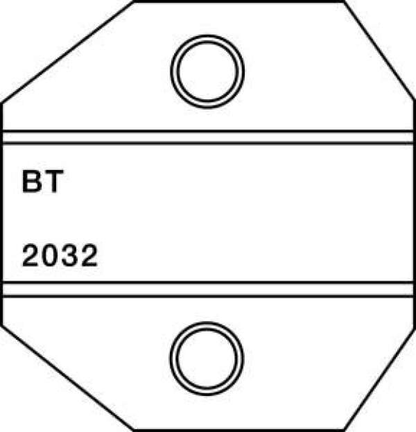 Greenlee PA2032 - матрица British Telecom Modular для кримперов 1300/8000