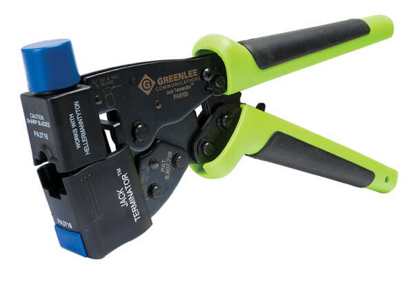 Greenlee PA8110 кримпер для разъемов HellermannTyton RJ45FC5E, RJ45FC6