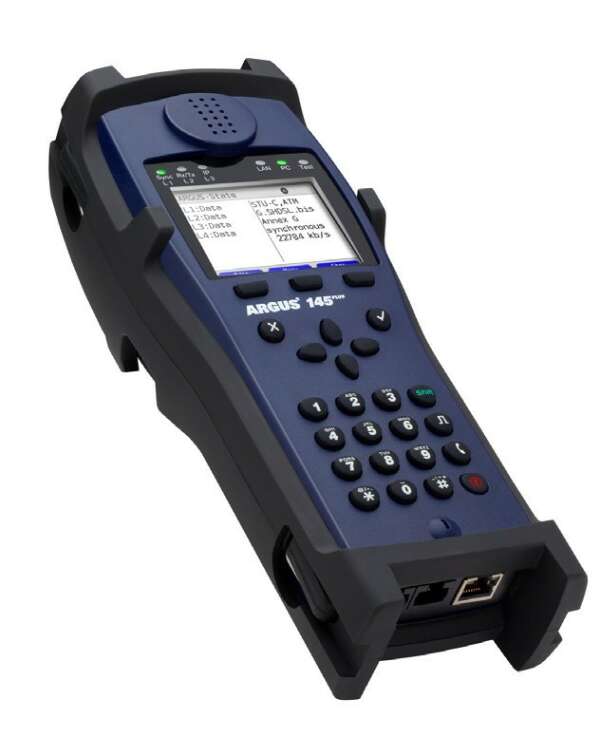 ARGUS 145 PLUS - тестер ADSL/ADSL2/2+ (Annex A+M), IP&ATM тесты, 2хEthernet + WINplus