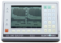 Прибор ELQ 2 для оценки пригодности кабеля для DSL-соединений