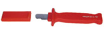 Нож для зачистки кабеля с фигурным лезвием