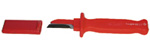 Нож для зачистки кабеля с прямым изолированным лезвием