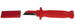 Нож для зачистки кабеля с прямым, мощным, изолированным лезвием