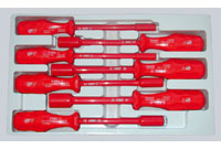 Набор торцевых ключей до 1000В, с 2-х компонентной ручкой