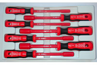 Набор торцевых ключей до 1000В, с 2-х компонентной ручкой
