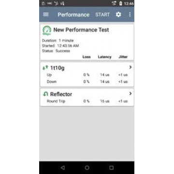 Performance test with up to 4 streams and 4 end points