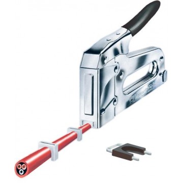 Arrow Т59 - степлер для крепления кабеля диаметром до 8 мм (прямые скобы с пластиковой накладкой)