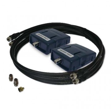 Softing COAX2 - Набор адапетров для тестирования коаксиального кабеля 75 Ом с коннектором F-типа, 1-2400 МГц, в соответствии с TIA570B, 568C.4 - 2шт