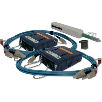 Softing VCL_MM2 - Набор адаптеров для сертификации оптических линий MM 850/1300нм (850нм - VCSEL, 1300нм - LED) с оправками и дуплексными тестовыми шнурами - 2шт