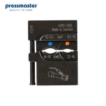 Матрица Pressmaster 4300-3258 для опрессовки соединительных трубок с термоусадкой на провод 0.5 - 2.5 мм2