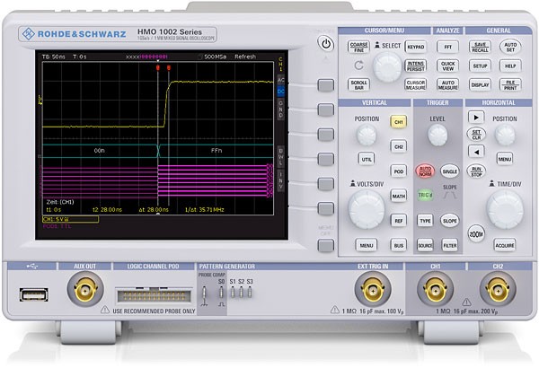 Rohde&Schwarz HMO1102 - 2-хканальный цифровой осциллограф, 100 МГц