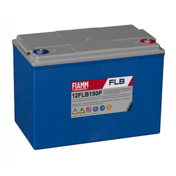 FIAMM 12 FLB 150 P - батарея аккумуляторная серии FLB (12 В, 40 Ач, 197х165х170 мм, 14 кг)