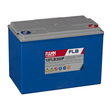 FIAMM 12 FLB 200 P - батарея аккумуляторная серии FLB (12 В, 55 Ач, 229х138х212 мм, 19 кг)