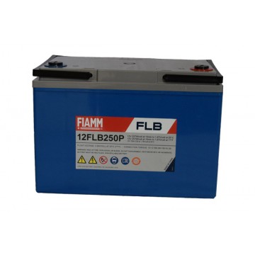 FIAMM 12 FLB 250 P - батарея аккумуляторная серии FLB (12 В, 70 Ач, 272х166х195 мм, 22 кг)
