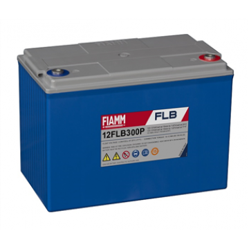 FIAMM 12 FLB 300 P - батарея аккумуляторная серии FLB (12 В, 80 Ач, 261х174х218 мм, 27 кг)