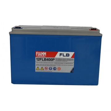FIAMM 12 FLB 400 P - батарея аккумуляторная серии FLB (12 В, 105 Ач, 341х174х218 мм, 34 кг)