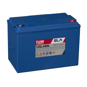 FIAMM 12 SLA 70L - батарея аккумуляторная серии SLA (12 В, 70 А/ч, 261х174х219 мм, 25 кг)