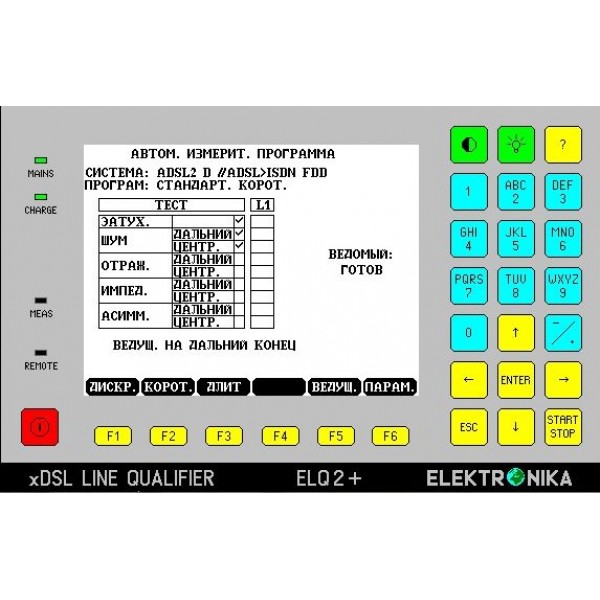 Elektronika SW-403-660 - опция измерений DPBO Annex J для ELQ2+