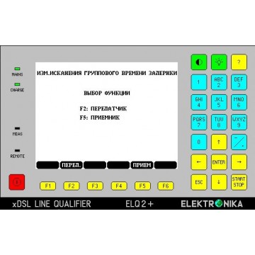 Elektronika SW 370-570 - опция измерения искажений ГВП для ELQ 2+