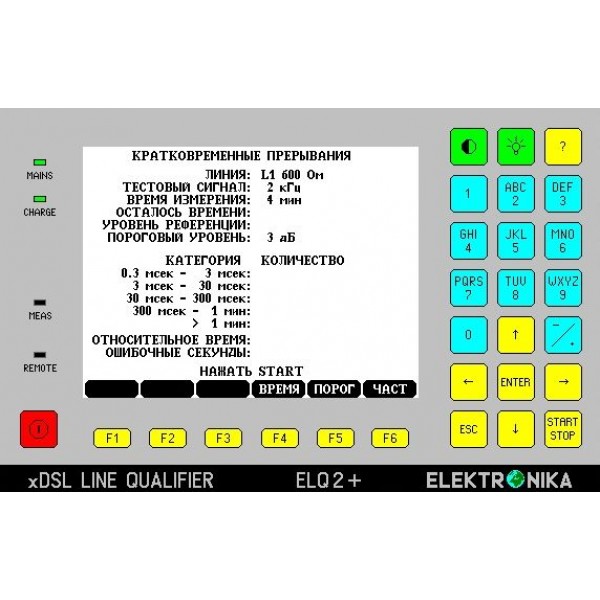 Elektronika SW 370-530 - опция измерения кратковременных прерываний для ELQ2+