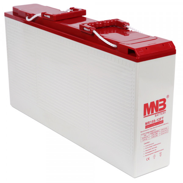 MNB MR155-12FT Аккумуляторная батарея серии MR (12 В, 155 Ач, 551х110х288 мм, 48,5 кг)