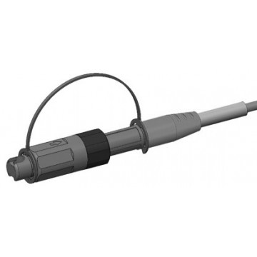 Ilsintech Hardened FSOC-5.4x3.0 - привариваемый усиленный коннектор для кабеля с плоским сечением (5.4x3.0 мм)
