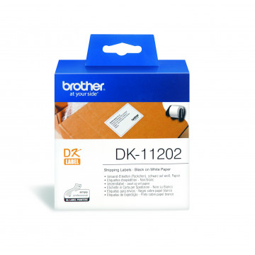 BROTHER DK-11202 - наклейки почтовые 62х100 мм