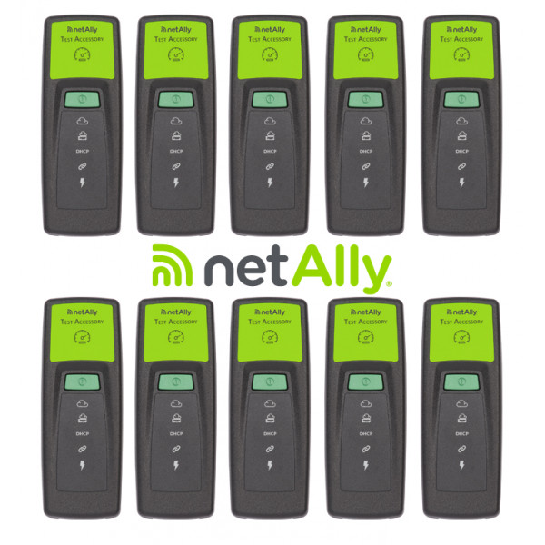 NetAlly TEST-ACC-10PK - набор из десяти тестовых модулей (iPerf server) для приборов NetAlly