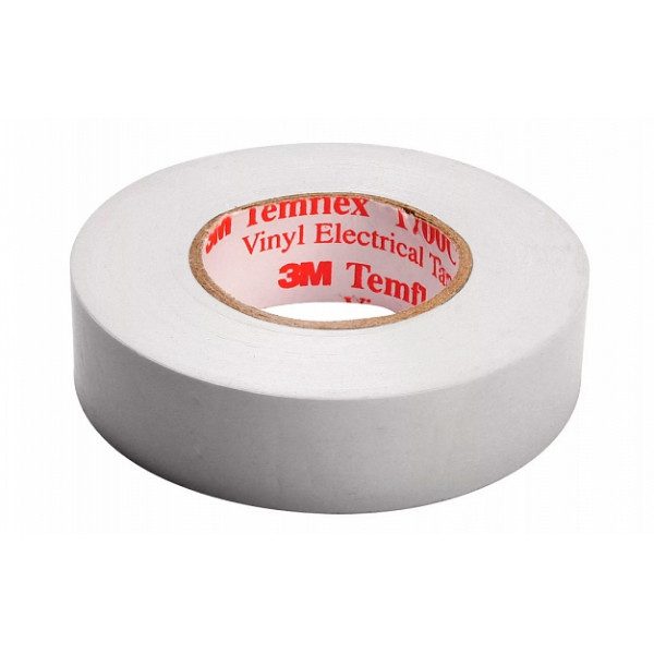 3M Temflex™ 1300 - изоляционная лента, белая, 15 мм х 10 м х 0,13 мм