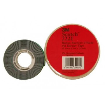 3M Scotch 2221 - маслоблокирующая лента для монтажа муфт на 6/10 кВ, 19 мм х 1,5 м