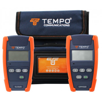 Tempo SM DUAL KIT HP - комплект для тестирования SM оптоволокна с измерителем повышенной мощности (1310 нм; 1550 нм)