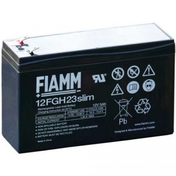FIAMM 12FGH23Slim - батарея аккумуляторная серии FGН (12 В, 5 Ач, 151х51х94 мм, 2 кг)