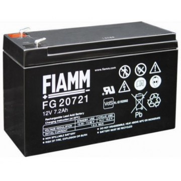 FIAMM FG 20721 - батарея аккумуляторная серии FG (12 В, 7,2 Ач, 151х65х94 мм, 2,45 кг)