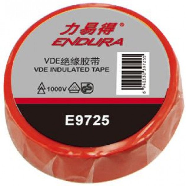 Endura E9725 - изоляционная лента (винил; красная VDE)