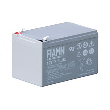 FIAMM 12FGHL48 - батарея аккумуляторная серии FGHL (12 В, 12 А/ч, 151х98х94 мм, 4,2 кг)