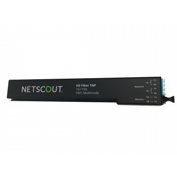 NETSCOUT 340-1082 - многомодовый оптический ответвитель HD Fiber Tap, 1 Line/Link, 50:50, 62.5um OM1, 1U, LC connections